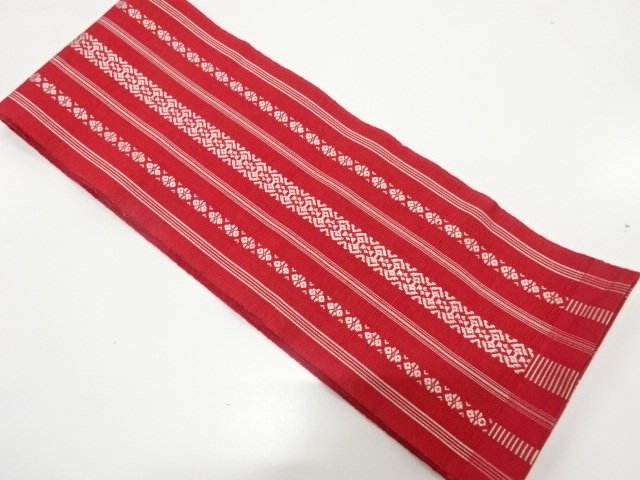 JAPANESE KIMONO / ANTIQUE HANHABA OBI / HAKATA